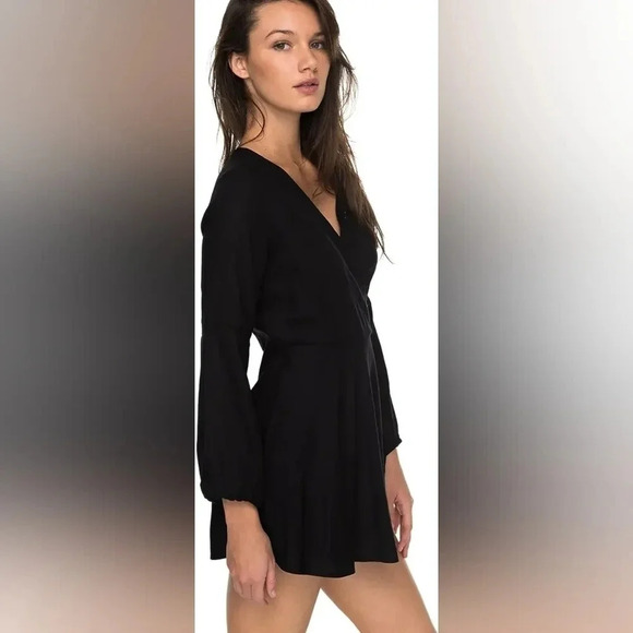 NWT Roxy Twilight Adventure Long Sleeve Romper, Color Anthracite Size XS - Picture 3 of 16